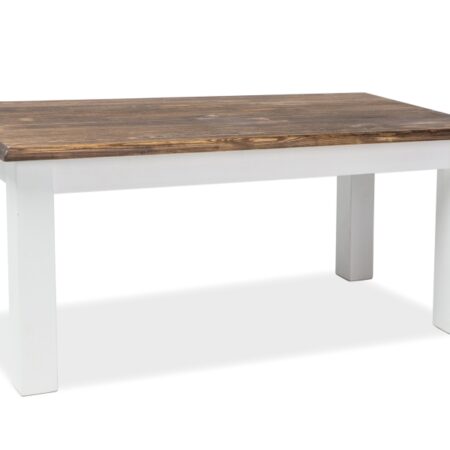ŁAWA POPRAD BRUNATNY WOSK / BIAŁY WOSK 120X60