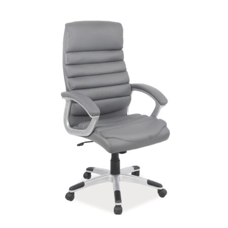 FOTEL OBROTOWY Q-087 SZARY