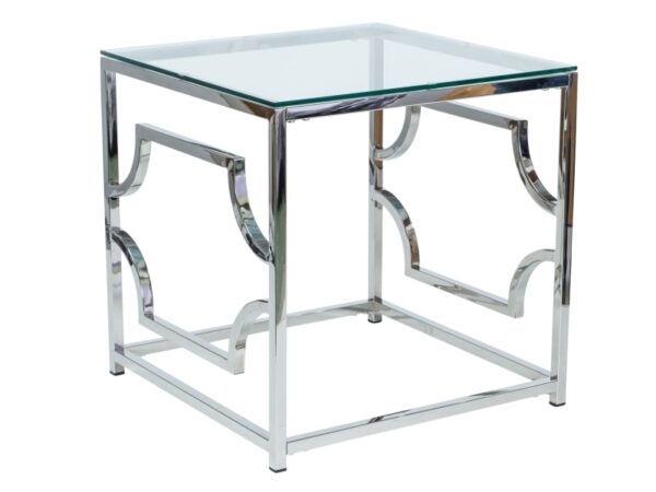 ŁAWA VERSACE B TRANSPARENTNY/SREBRNY  55X55
