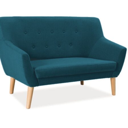 SOFA NORDIC 2 KOLOR MORSKI TAPICERKA CABLO 09 / BUK